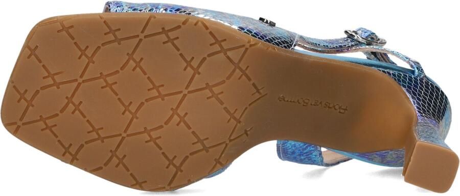 Floris van Bommel Sfw-90065 Tami Sandalen Dames Blauw - Foto 5