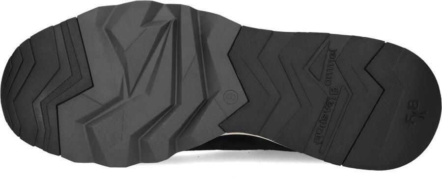 FLORIS VAN BOMMEL Lage Sneakers Heren Sfm-10136 De Zager Suède Donkerblauw - Foto 5