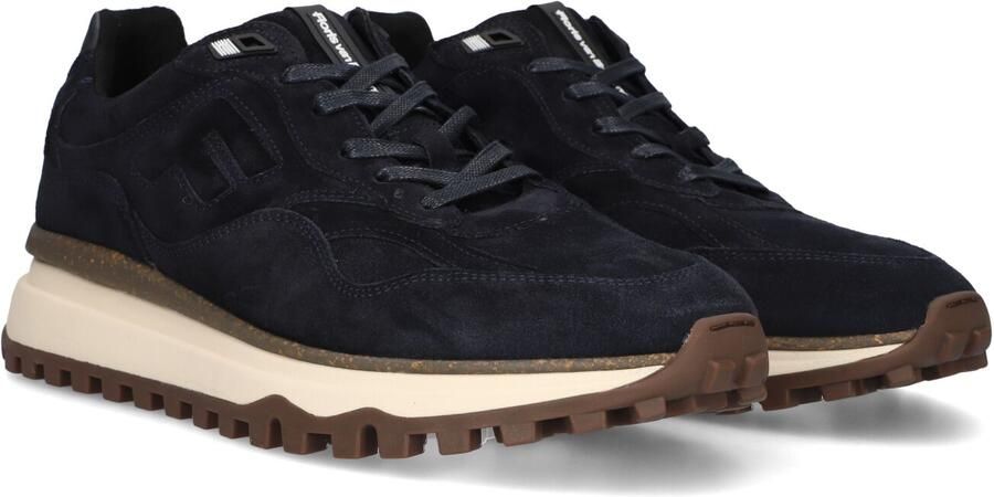 FLORIS VAN BOMMEL Lage Sneakers Heren Sfm-10238 De Gripper 44⅔ Suède Donkerblauw