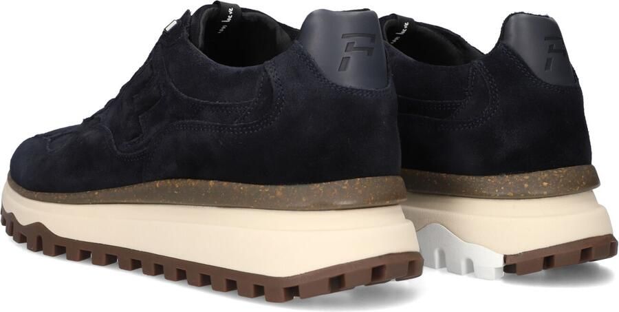 FLORIS VAN BOMMEL Lage Sneakers Heren Sfm-10238 De Gripper 44⅔ Suède Donkerblauw - Foto 3