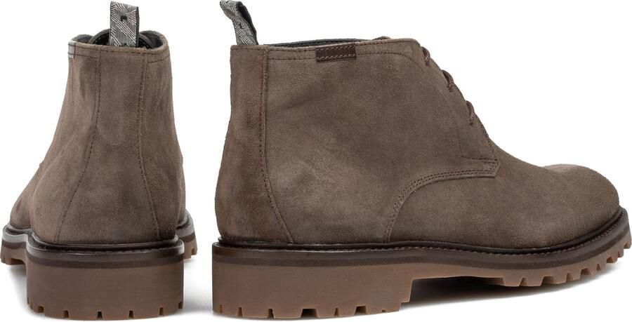FLORIS VAN BOMMEL Veterboots Heren Sfm-50082 Sturdi Maat: 46 Materiaal: Suède Kleur: Taupe - Foto 4