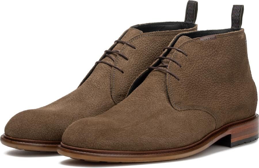 FLORIS VAN BOMMEL Bruine Boots Sfm-50132 De Nomer