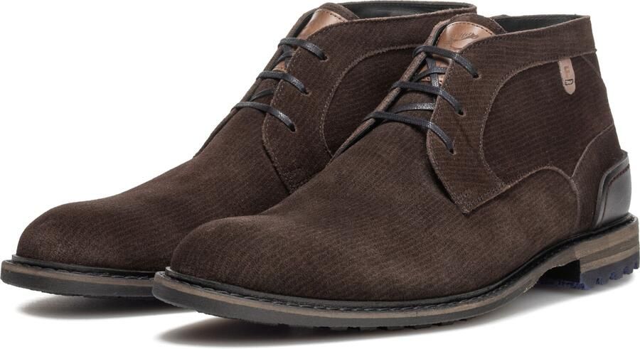 FLORIS VAN BOMMEL Bruine Boots Sfm-50159 Crepi