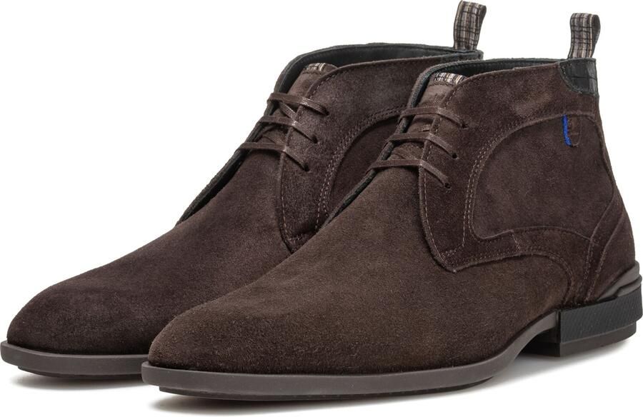 Floris van Bommel SFM-50165-21-01 heren veterboots gekleed (8 5) bruin
