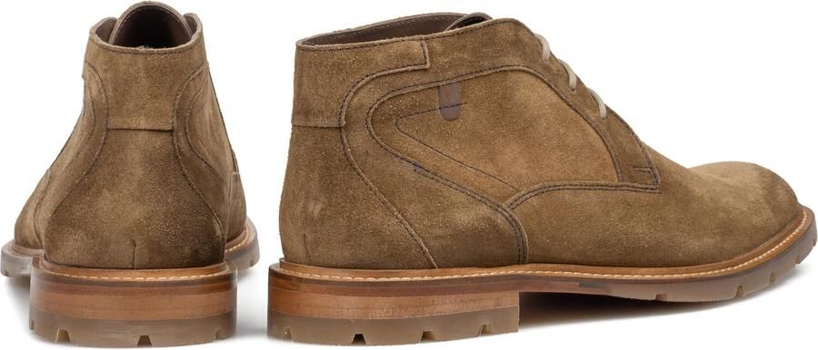 FLORIS VAN BOMMEL Veterboots Heren Sfm-50171 De Braver Maat: 43⅓ Materiaal: Suède Kleur: Bruin - Foto 4