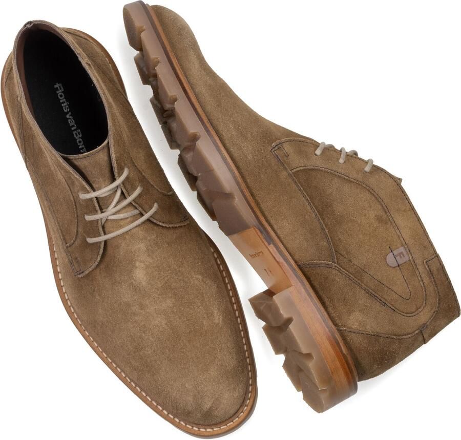 FLORIS VAN BOMMEL Veterboots Heren Sfm-50171 De Braver Maat: 43⅓ Materiaal: Suède Kleur: Bruin - Foto 2