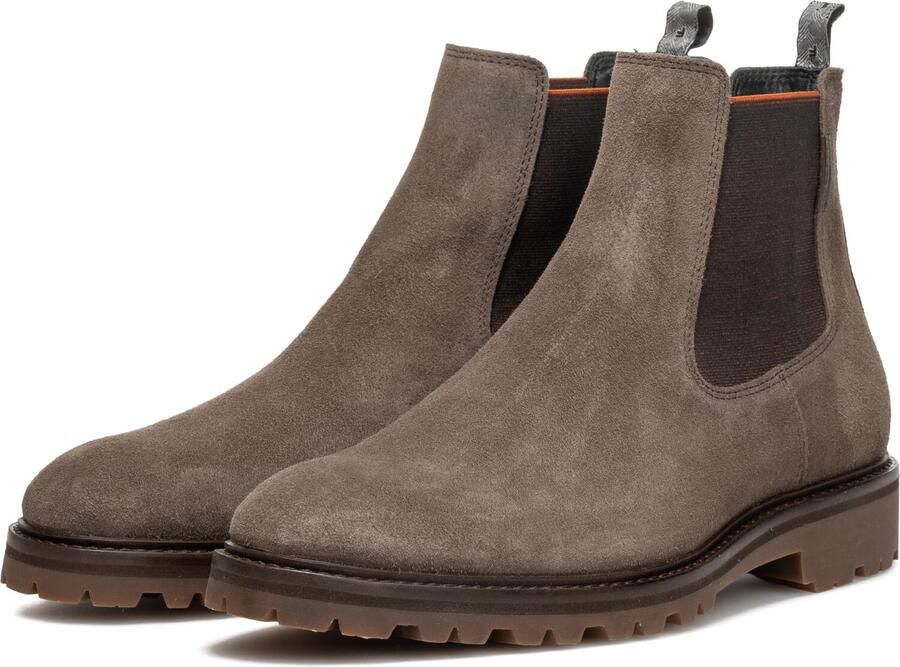 FLORIS VAN BOMMEL Bruine Boots Sfm-60018 Sturdi