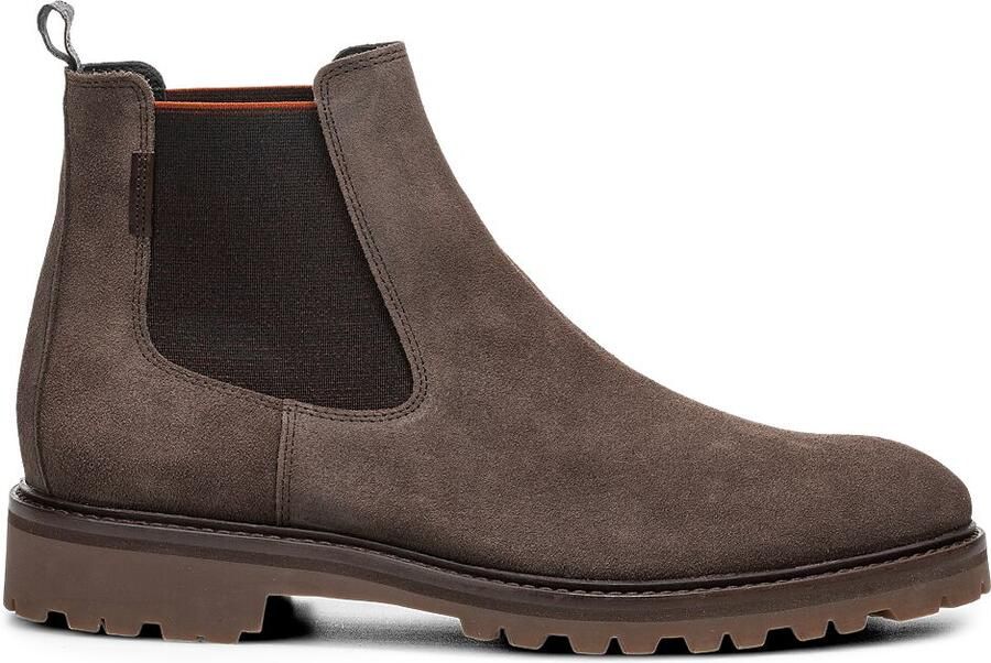 FLORIS VAN BOMMEL Chelsea Boots Heren Sfm-60018 Sturdi Suède Taupe