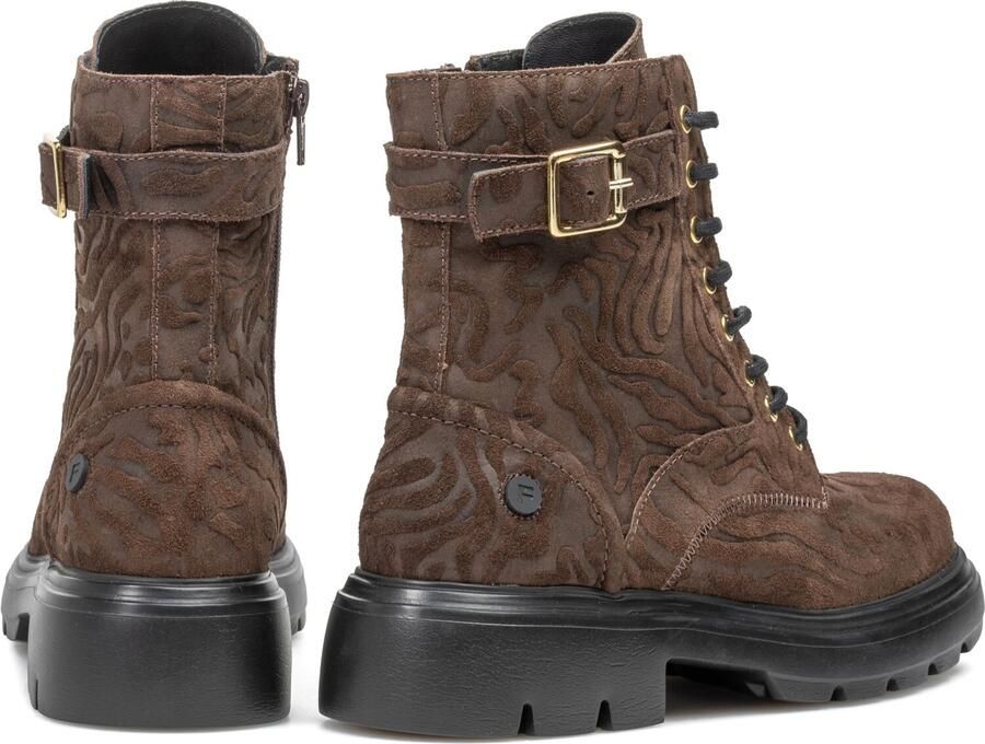 FLORIS VAN BOMMEL Veterboots Dames Sfw-50089 Bayli Suède Bruin - Foto 3