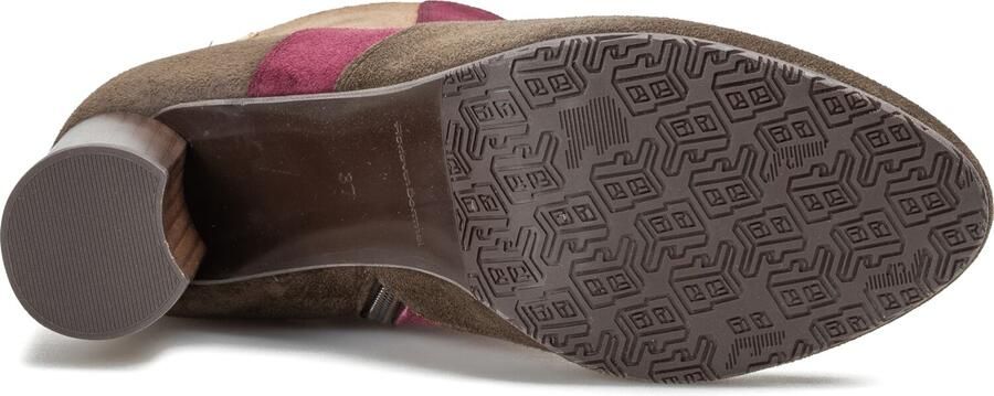 Floris van Bommel Sfw-50075 Kaci Enkellaarsjes Enkelboots met rits Dames Bruin - Foto 4