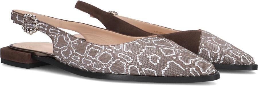 FLORIS VAN BOMMEL Slingbacks Dames Sfw-40055 Gynni Maat: 40 Materiaal: Textiel Kleur: Taupe
