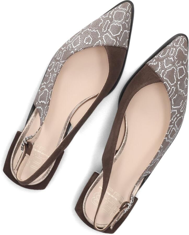 FLORIS VAN BOMMEL Slingbacks Dames Sfw-40055 Gynni Maat: 40 Materiaal: Textiel Kleur: Taupe - Foto 2