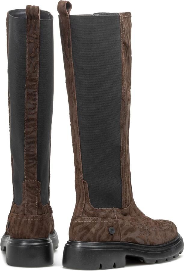 FLORIS VAN BOMMEL Laarzen Dames Sfw-80060 Bayli Bruin - Foto 2