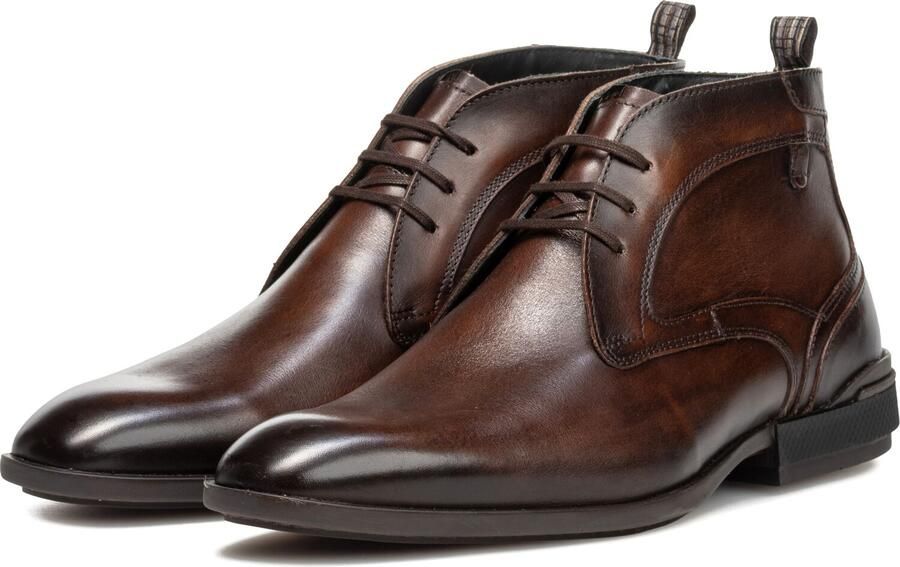 FLORIS VAN BOMMEL Bruine Nette Schoenen Sfm-50165 De Hakker