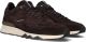FLORIS VAN BOMMEL Lage Sneakers Heren Sfm-10136 De Zager Suède Bruin - Bruin