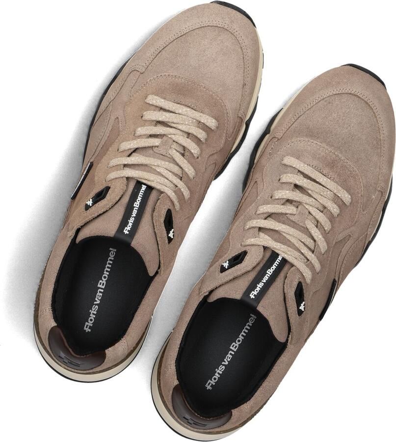 FLORIS VAN BOMMEL Lage Sneakers Heren Sfm-10136 De Zager 42⅔ Suède Taupe - Foto 2