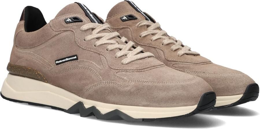 FLORIS VAN BOMMEL Lage Sneakers Heren Sfm-10136 De Zager 42⅔ Suède Taupe