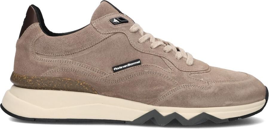 FLORIS VAN BOMMEL Lage Sneakers Heren Sfm-10136 De Zager 42⅔ Suède Taupe - Foto 3