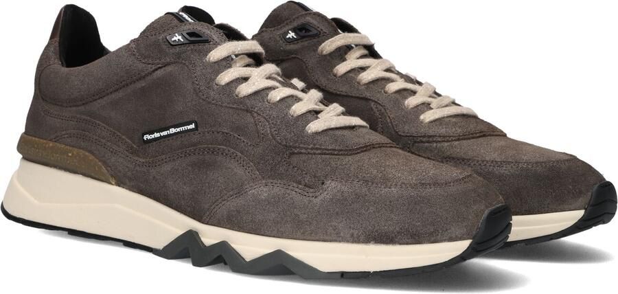 FLORIS VAN BOMMEL Lage Sneakers Heren Sfm-10136 De Zager Suède Bruin - Foto 1