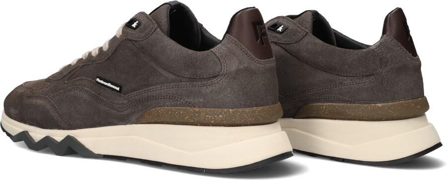 FLORIS VAN BOMMEL Lage Sneakers Heren Sfm-10136 De Zager Suède Bruin - Foto 4