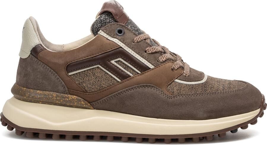FLORIS VAN BOMMEL Lage Sneakers Heren Sfm-10139 Noppi 41⅓ Suède Bruin