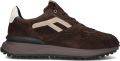 FLORIS VAN BOMMEL Lage Sneakers Heren Sfm-10139 Noppi ⅓ Suède Bruin - Donkerbruin