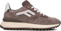 FLORIS VAN BOMMEL Lage Sneakers Heren Sfm-10139 Noppi ⅔ Suède Taupe - Bruin