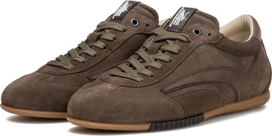 FLORIS VAN BOMMEL Lage Sneakers Heren Sfm-10215 De Vlakker Suède Bruin