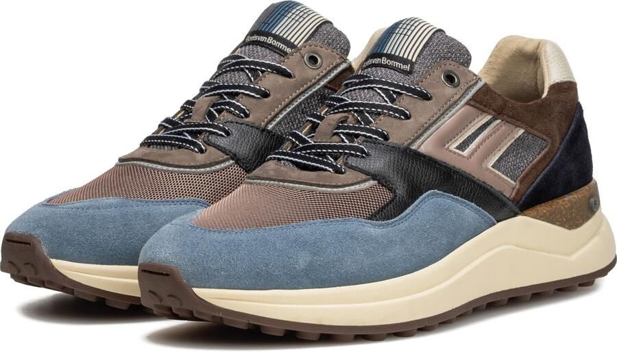 FLORIS VAN BOMMEL Lage Sneakers Heren Sfm-10236 De Trikker 45⅓ Bruin