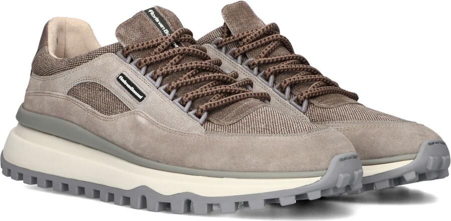 FLORIS VAN BOMMEL Lage Sneakers Heren Sfm-10248 De Gripper 44⅔ Textiel Taupe