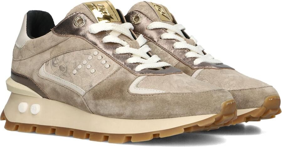 FLORIS VAN BOMMEL Lage Sneakers Dames Sfw-10084 Blokki Suède Bruin