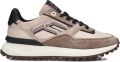 FLORIS VAN BOMMEL Lage Sneakers Dames Sfw-10128 Noppi Suède Taupe - Bruin