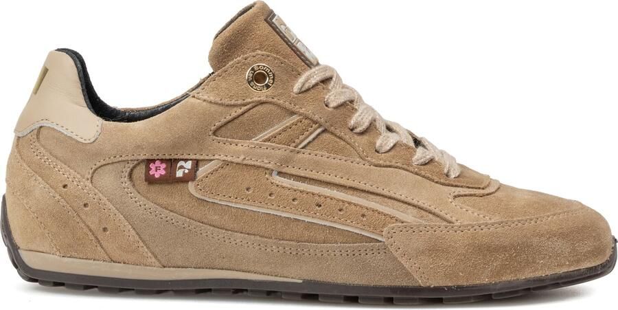 FLORIS VAN BOMMEL Lage Sneakers Dames Sfw-10150 Illvi Suède Camel