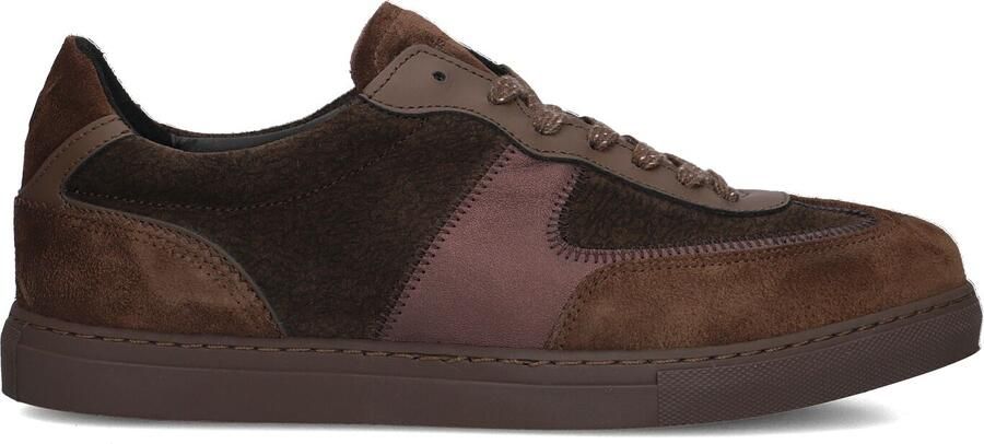 FLORIS VAN BOMMEL Lage Sneakers Dames Sfw-10166 Minni Suède Bruin