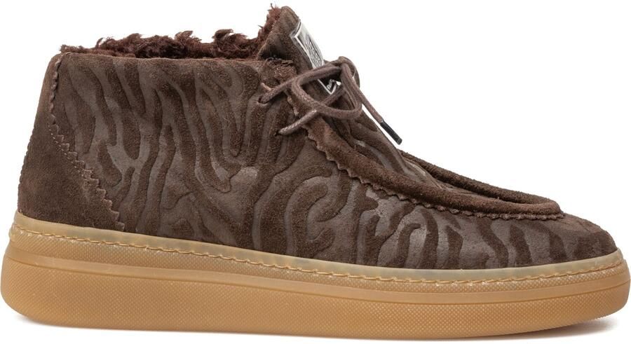 Floris van Bommel Sfw-10179 Fygi Veterschoenen Dames Bruin - Foto 3