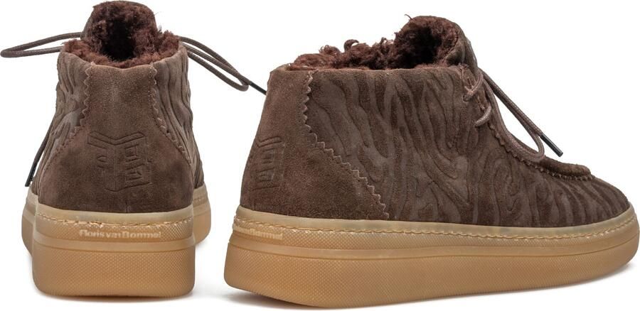 Floris van Bommel Sfw-10179 Fygi Veterschoenen Dames Bruin - Foto 4