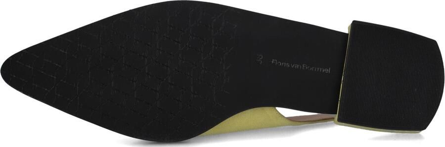 FLORIS VAN BOMMEL Gele Hakken Sfw-40055 Gynni - Foto 4