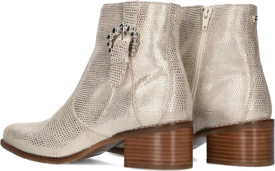 Floris van Bommel Sfw-50065 Evi Laarzen Leer Dames Goudkleurig - Foto 4