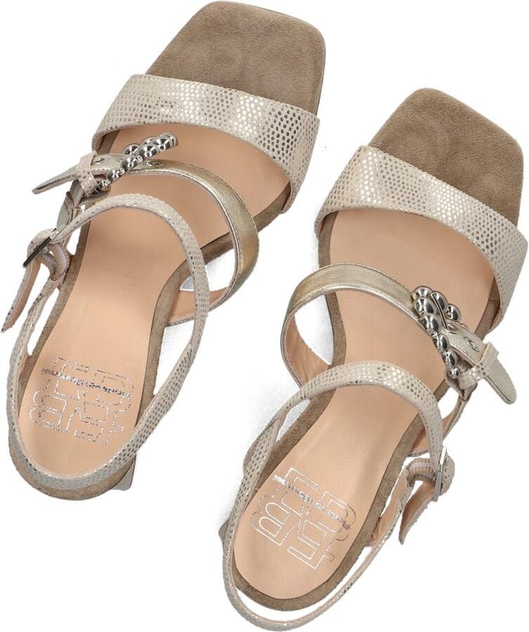 FLORIS VAN BOMMEL Sandalen met Hak Dames Sfw-90082 Tahli Maat: 37 Kleur: Goud - Foto 2