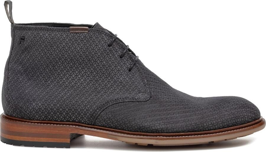 Floris van Bommel DE NORMER 01.20 Vrije tijd half-hoogHeren veterschoenHeren sneakers Zwart - Foto 3