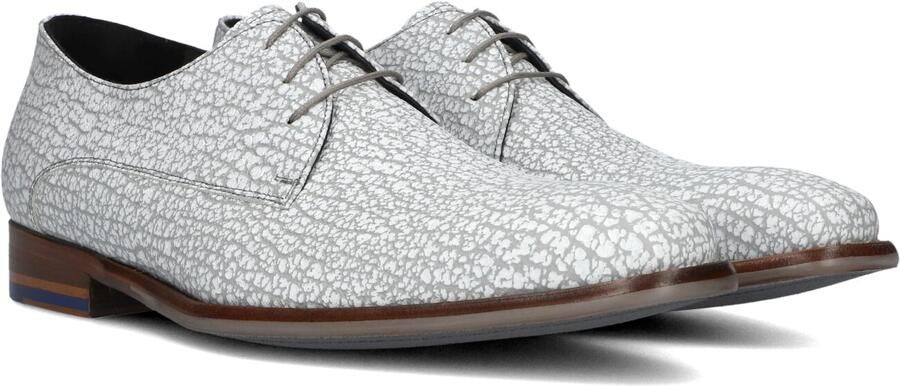 FLORIS VAN BOMMEL Nette Schoenen Heren Sfm-30262 De Stijler Maat: 43⅓ Materiaal: Leer Kleur: Grijs