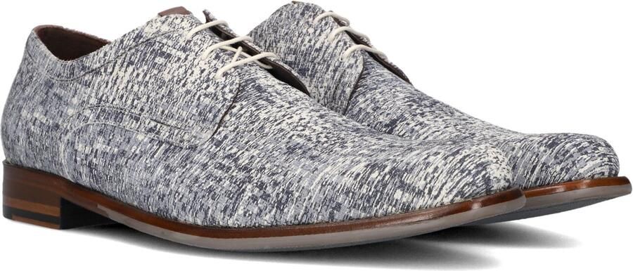 FLORIS VAN BOMMEL Nette Schoenen Heren Sfm-30316 De Draver Maat: 45⅓ Materiaal: Textiel Kleur: Grijs