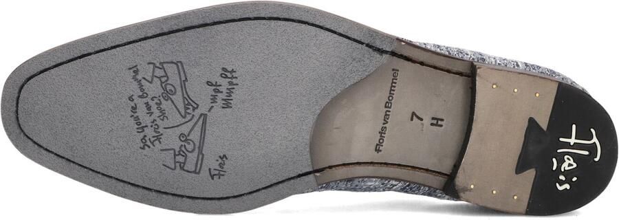 FLORIS VAN BOMMEL Nette Schoenen Heren Sfm-30316 De Draver Maat: 45⅓ Materiaal: Textiel Kleur: Grijs - Foto 5