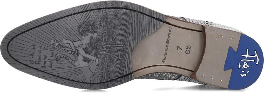 Floris van Bommel Sfm-30361 De Stapper Nette schoenen Veterschoenen Heren Grijs - Foto 5