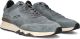 FLORIS VAN BOMMEL Lage Sneakers Heren Sfm-10136 De Zager 44⅔ Suède Grijs - Grijs