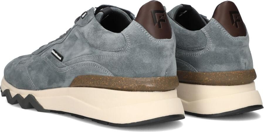 FLORIS VAN BOMMEL Lage Sneakers Heren Sfm-10136 De Zager 44⅔ Suède Grijs - Foto 3
