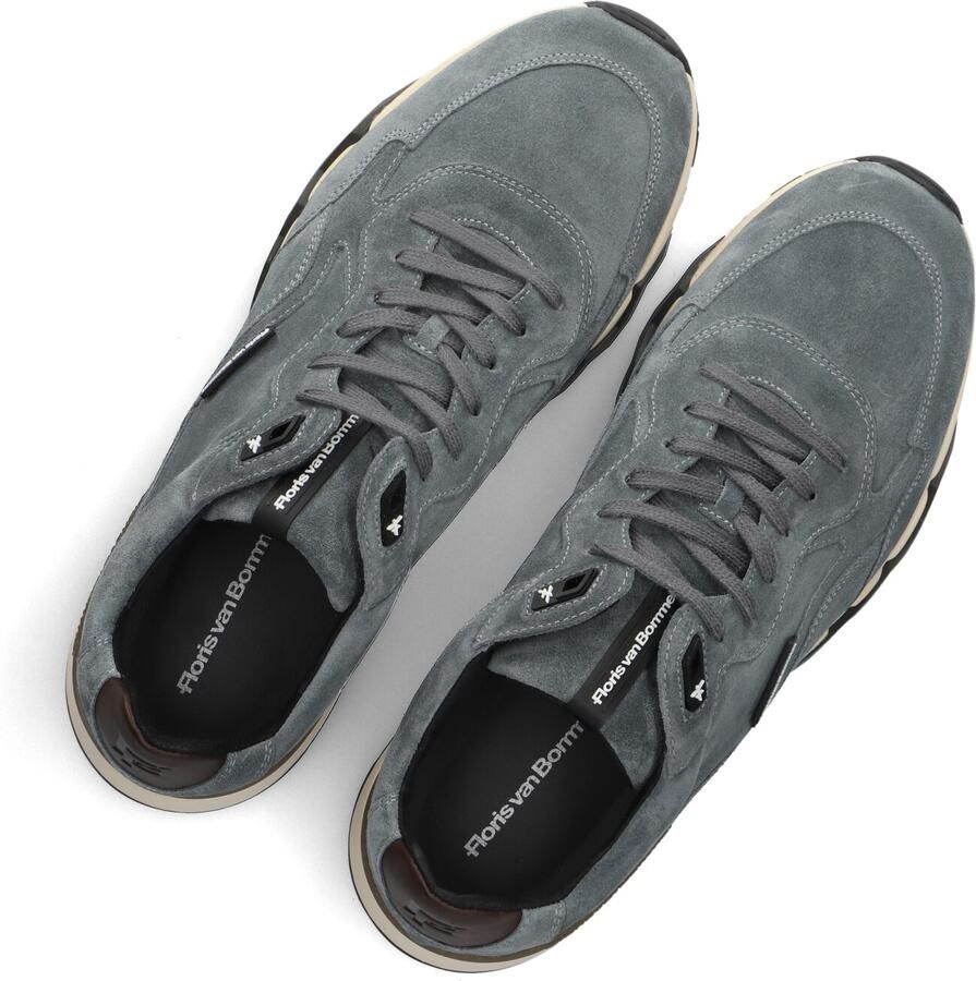 FLORIS VAN BOMMEL Lage Sneakers Heren Sfm-10136 De Zager 44⅔ Suède Grijs - Foto 2