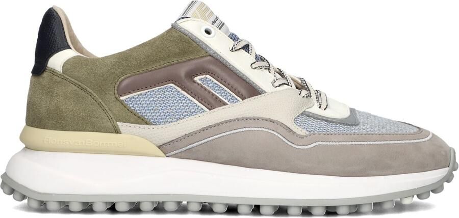 FLORIS VAN BOMMEL Lage Sneakers Heren Sfm-10139 Noppi ⅓ Leer Grijs