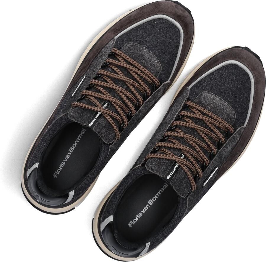FLORIS VAN BOMMEL Lage Sneakers Heren Sfm-10248 De Gripper Suède Grijs - Foto 4