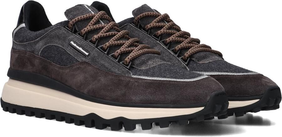 FLORIS VAN BOMMEL Lage Sneakers Heren Sfm-10234 De Zager 42⅔ Suède Blauw